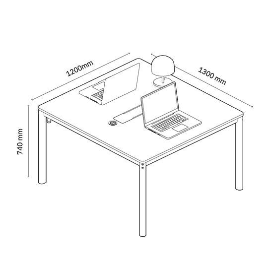 Desk plan 131/70