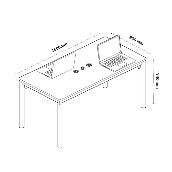 Desk's plan 131/70