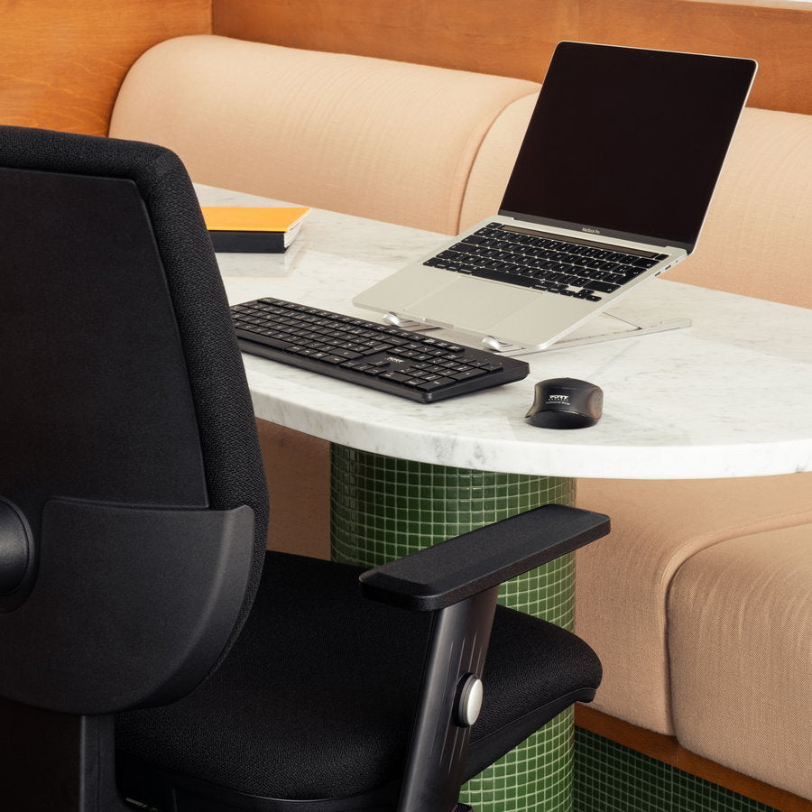 Chaise de bureau Executive avec coussin rigide – Prunelle