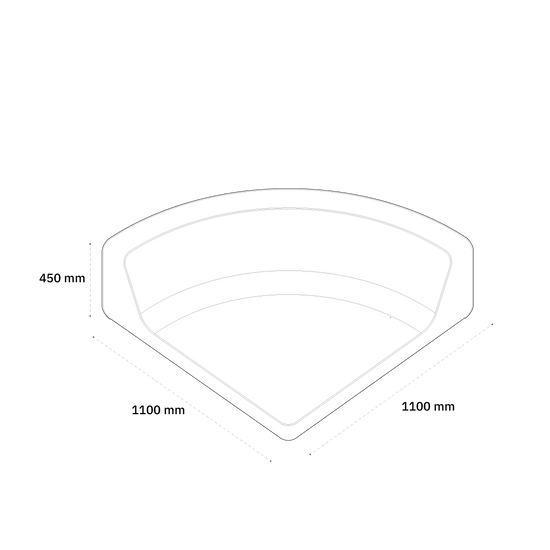 Schéma Tatami angle